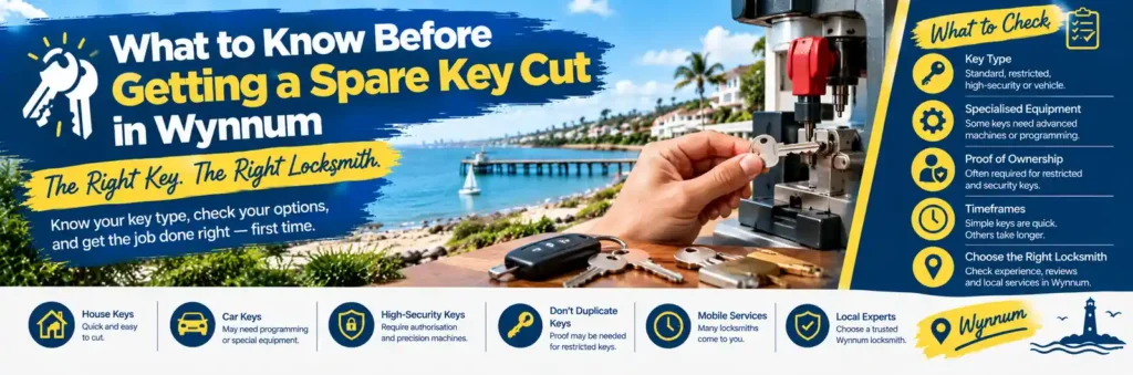 What to Know Before Getting a Spare Key Cut in Wynnum